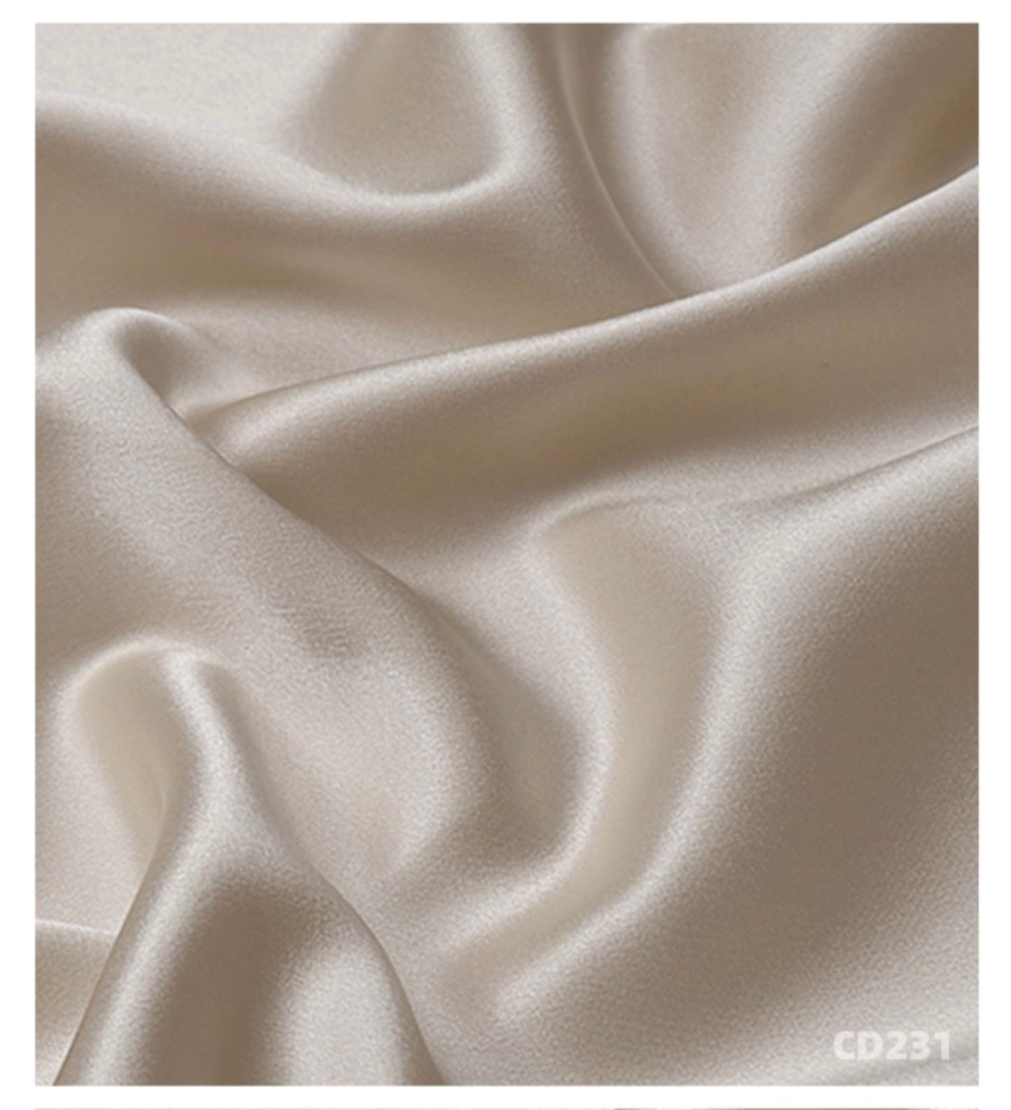 Bone White 30 Momme 6A Grade 100% Pure Mulberry Silk Satin Scrunchies XL Giant Jumbo Regular Skinny Ultra Thin Mini Hair Tie Gift For her