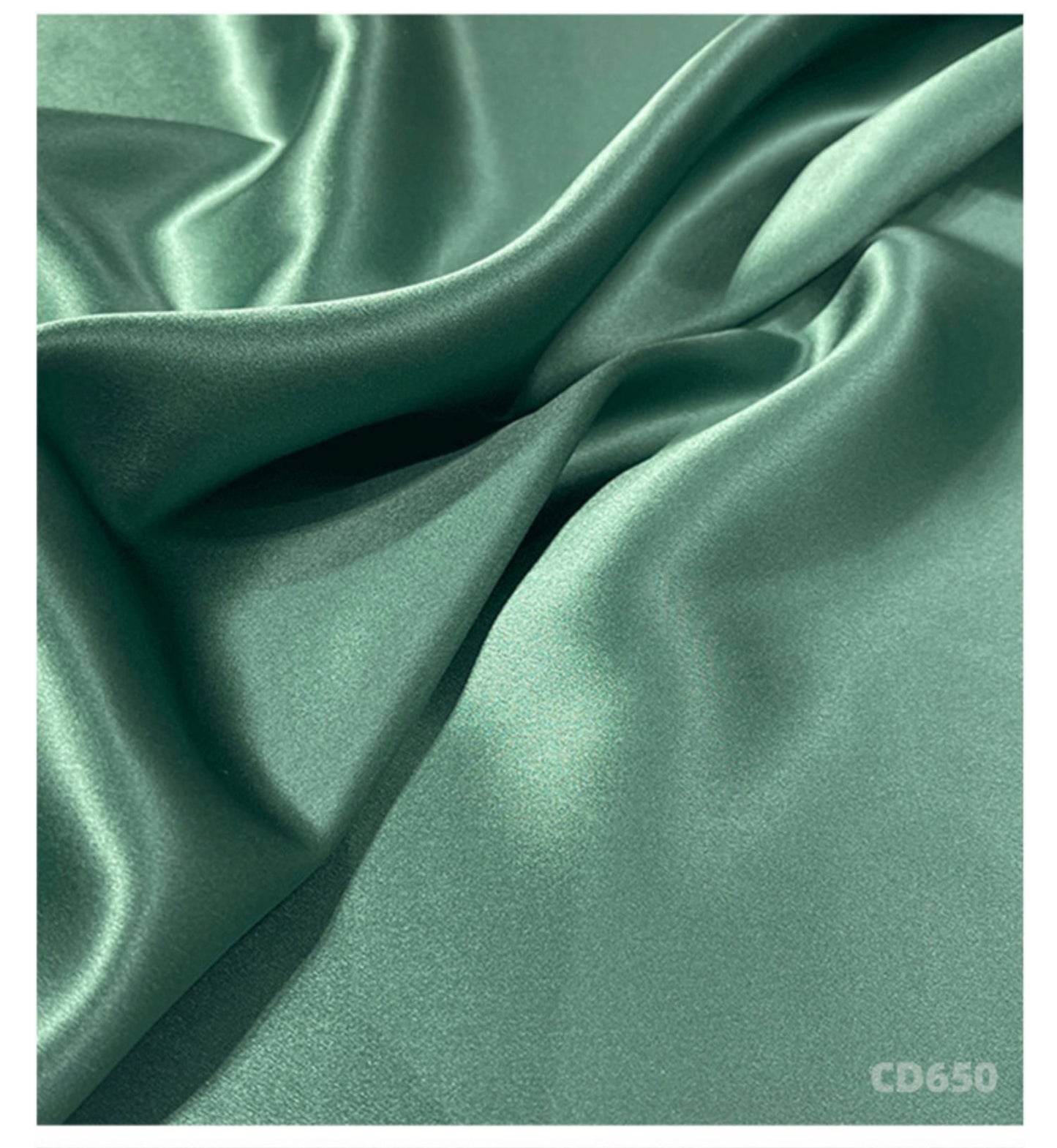 Fern Green Hair Tie 30 momme silk Soft Satin Scrunchies Elastic Hair Tie Scrunchies Oversized Scrunchies Jumbo Large Skinny Mini Gift