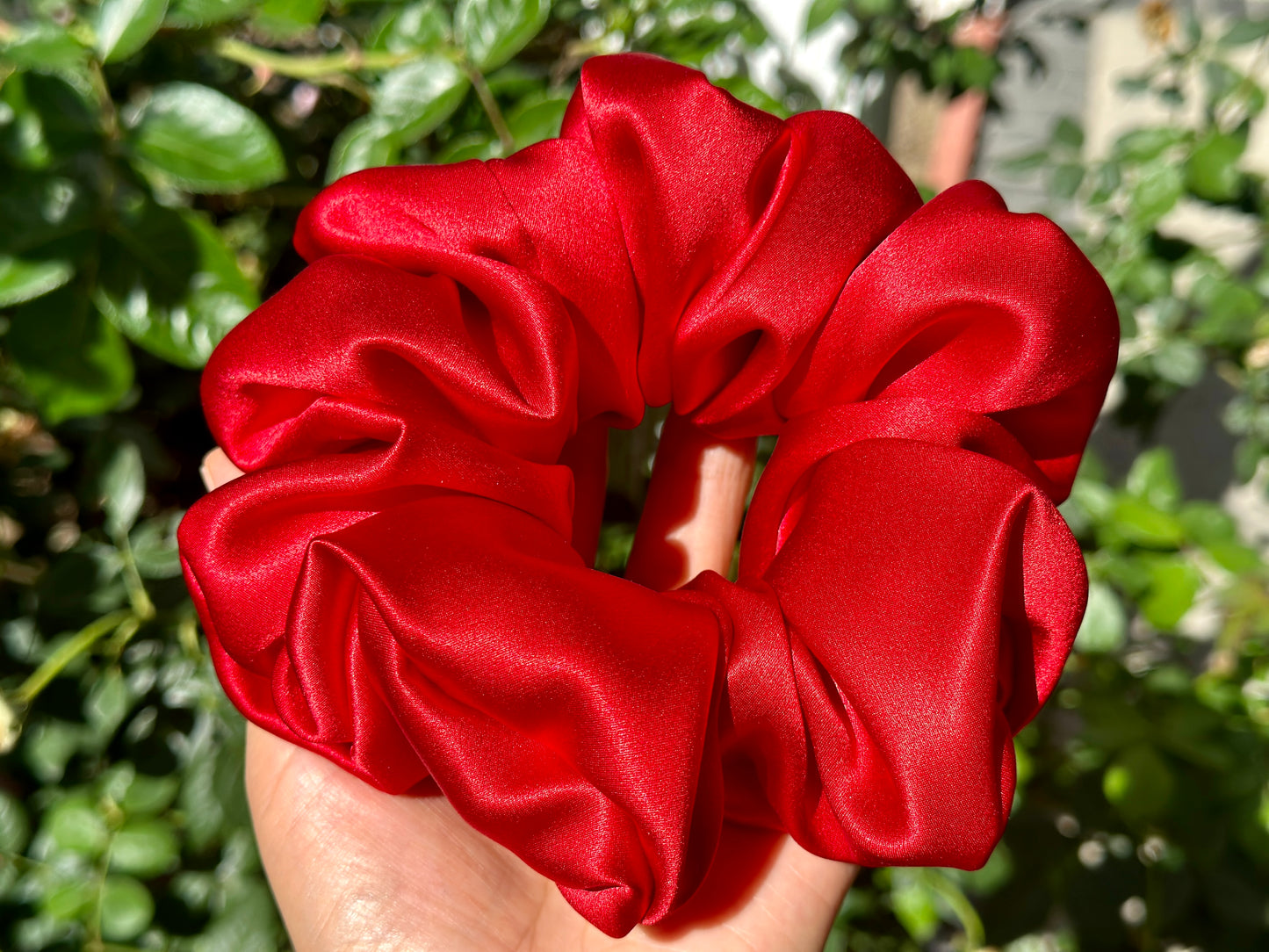 Copy of Ginger 30 Momme 100% Pure Mulberry Silk Satin Scrunchies Giant Jumbo Regular Skinny Ultra Thin Mini Hair Scrunchies for bridesmaids